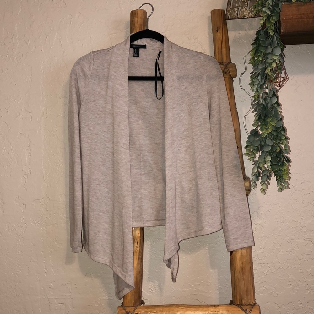 Forget 21 cream cardigan